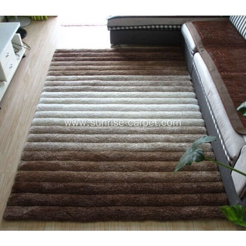 Polyester Microfiber Yarn 3D Design Carpet